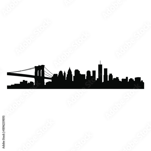 Geometric black and white frame with repeating stepped pattern