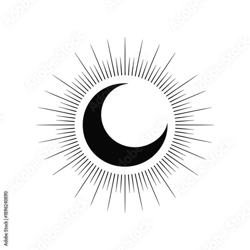 A black and white illustration of a rolled rug with geometric patterns