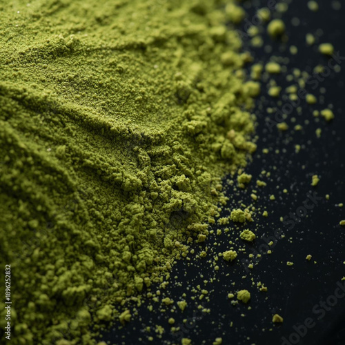 Vibrant Green Powder Texture Vector Graphic Background