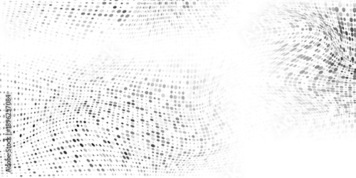 Wallpaper Mural Mesh black and white shadow halftones retro pop art funky urban colorful comic book. Dotted halftone gradient texture design abstract simple Torontodigital.ca