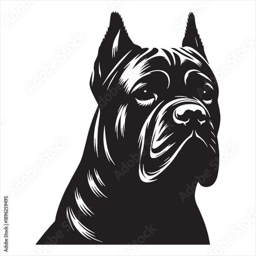 Cane Corso Dog – Powerful Italian Mastiff, Loyal Guardian, Muscular Protector, Noble Working Breed.