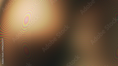 Fotografie Digital moire pattern with optical interference ripples and chromatic aberration