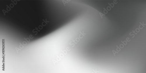 Premium blank blurred white and black. Silver foil surface design. Vector mesh