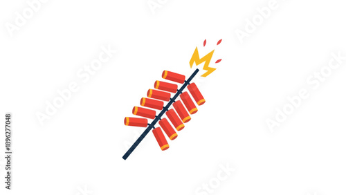 Firecracker String Celebration Symbol