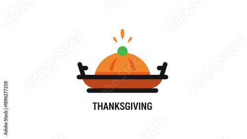Thanksgiving Pie Dish Icon