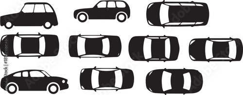 Graduate silhouette on computer screen symbolizing online learning and education Vector