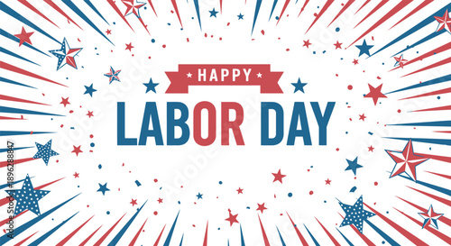 Happy labor day celebration honoring workers' contributions and achievements on labor day weekend