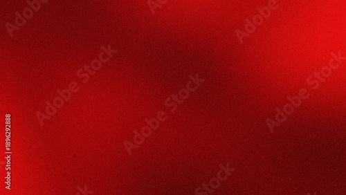 Foto Deep red gradient background with high quality grainy texture and elegant light