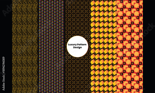 vector set of design multiples elements with colours variant. Modern luxury template.   

