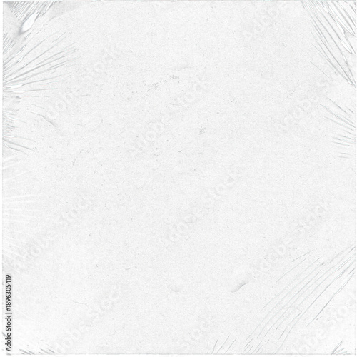 Transparent Plastic wrap texture overlay effect. Polyethene packaging. Shrink crumpled plastic sleeve.