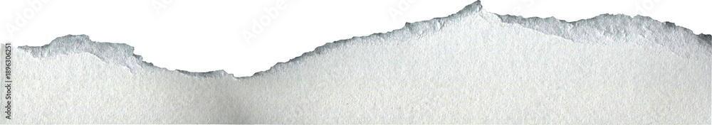 Obraz premium torn blank pages with uneven texture edges. set of ripped white paper sheets png isolated on transparent background. document or newspaper mockup.