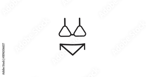 Simple line drawing of a smiling face with minimalistic design elements.