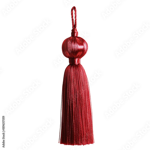Colorful bohemian tassel earrings design high resolution transparent png photo