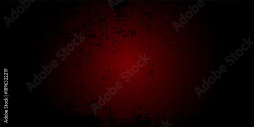 Glitch distorted grunge background. Noise destroyed texture. Red halftone dots blue color pattern gradient grunge texture background
