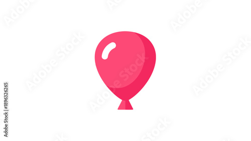 Pink Balloon Celebration Icon