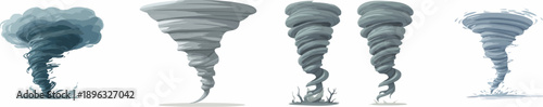 Fury of the Storm: A Cartoon Tornado Unleashed