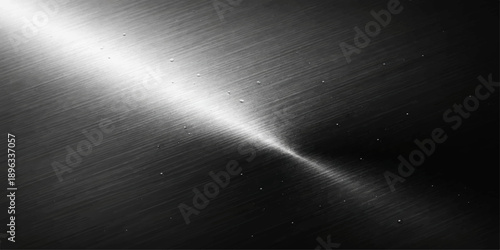 A polished stainless steel plate featuring a brushed metal texture with a shiny silver metallic pattern on a light gray aluminum surface creates a sleek industrial backdrop wallpaper