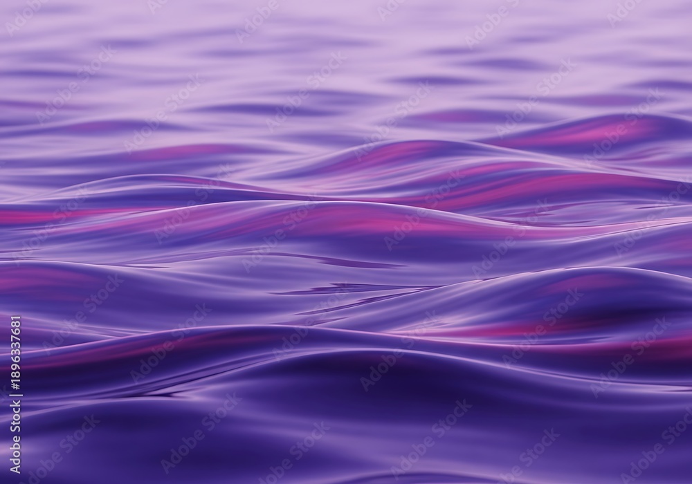Obraz premium Abstract Deep Purple Water Surface Ripples Texture Background