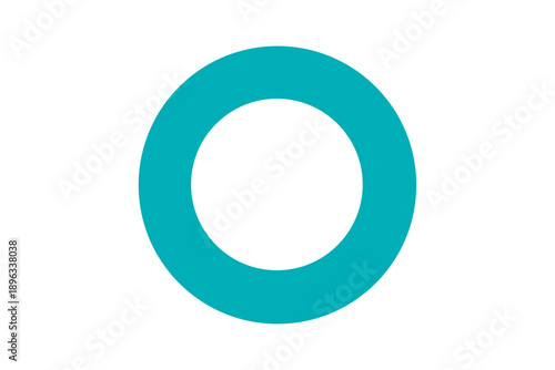 Green circle  practical vector