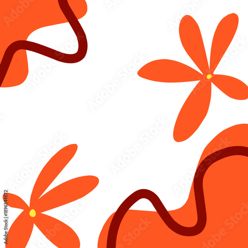 abstract floral background