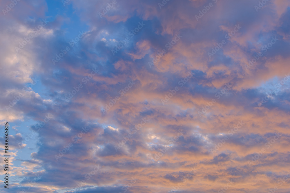 Obraz premium 燃える夕焼け