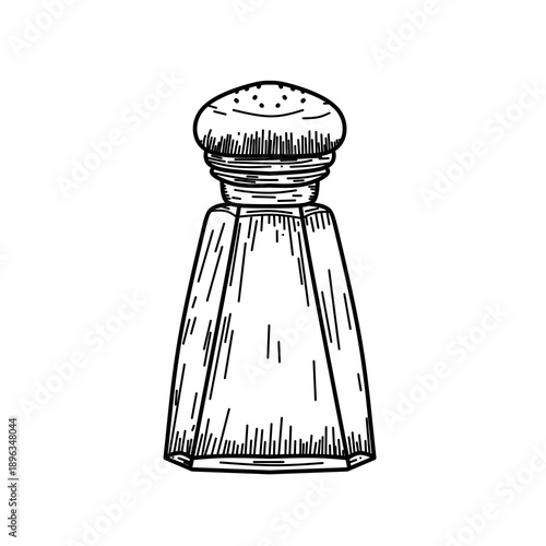 salt shaker vector