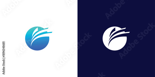 global Financial logo design inspiration.
