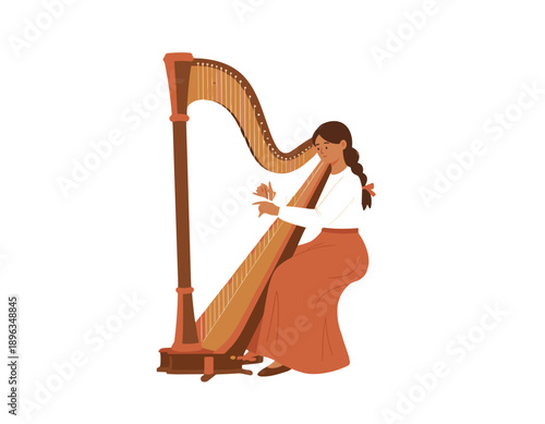musical instruments, cartoon musicians, male musicians, female musicians, band members, music performance, playing instruments, music education theme, creative music scene, cheerful performers, orches