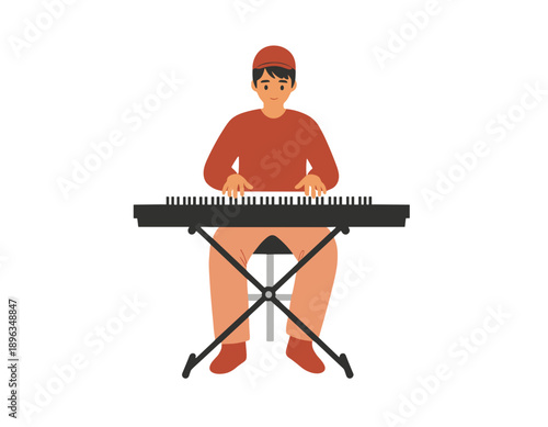 musical instruments, cartoon musicians, male musicians, female musicians, band members, music performance, playing instruments, music education theme, creative music scene, cheerful performers, orches