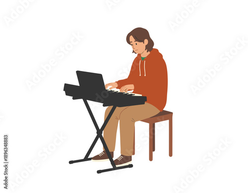 musical instruments, cartoon musicians, male musicians, female musicians, band members, music performance, playing instruments, music education theme, creative music scene, cheerful performers, orches