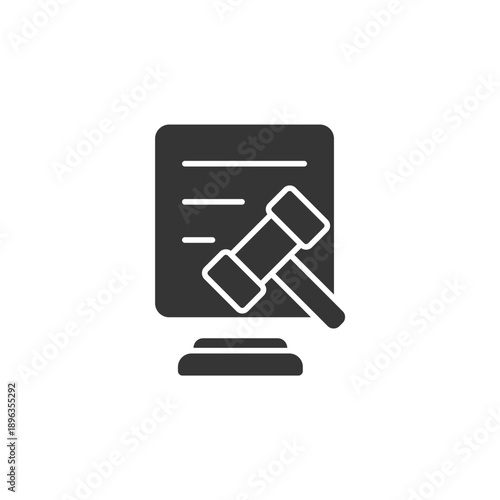 rules vector icon. flat sign for mobile concept and web design. Symbol, logo illustration. Vector graphics