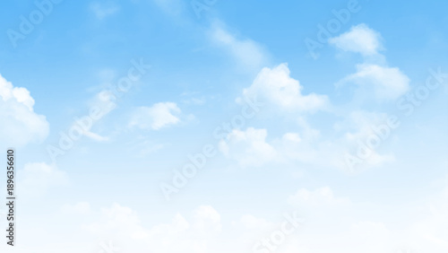 Blue sky and clouds abstract background with copy space