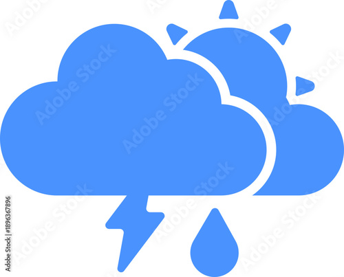 날씨 흐림 번개 비