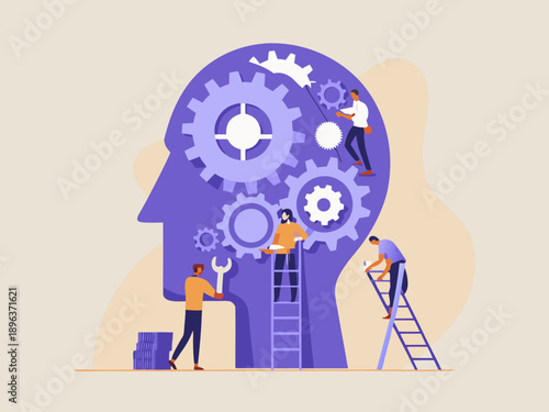 The human mind as a complex machine teamwork and mental processes