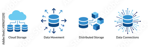 Includes database, icon, computing, storage, network, firewall, global, and hosting