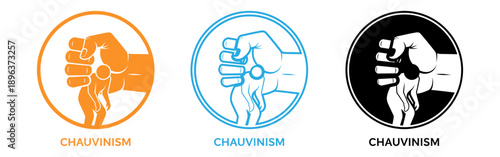 Chauvinism symbol variations