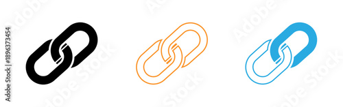 Three simple chain link designs