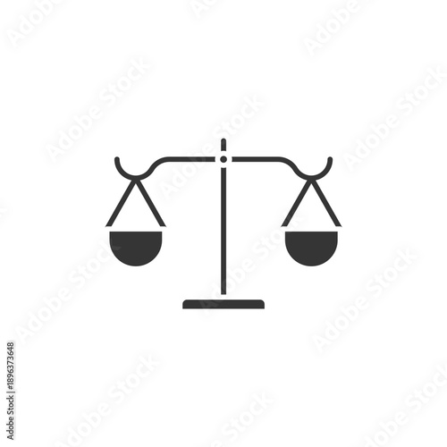 law vector icon. flat sign for mobile concept and web design. Symbol, logo illustration. Vector graphics