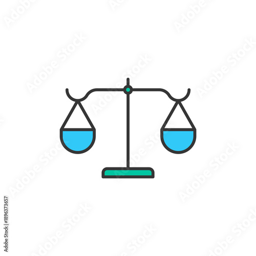 law vector icon. flat sign for mobile concept and web design. Symbol, logo illustration. Vector graphics