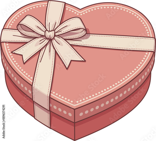 Close up of a red and pink patterned cylindrical object likely a container