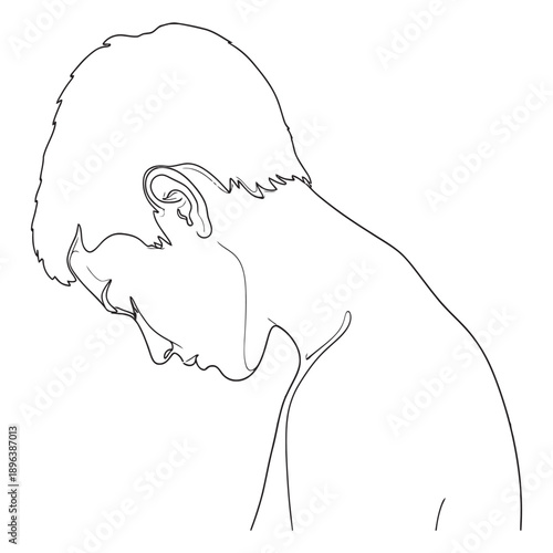 Vector file icon on white background