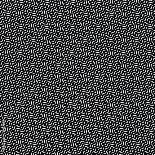 Abstract black and white wave pattern creating a dynamic visual effect.