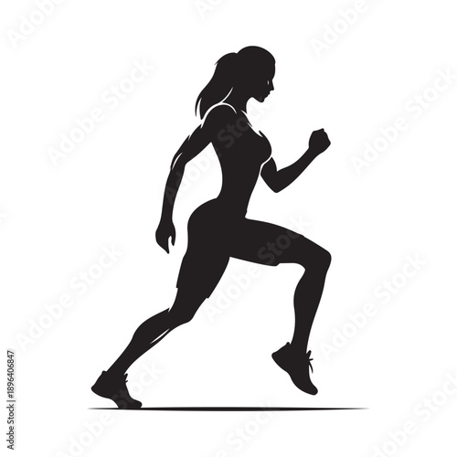 gym trainer vector silhouette clip art logo design illustration. abstract gym icon collection