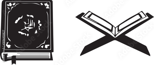 Quran  vector illustration 