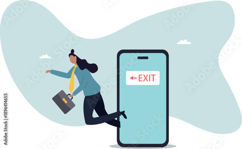 Reduce mobile screen time, digital detox, exit from virtual social media and live your real life.about a man and his life.