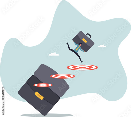 A businessman is in a hurry to achieve his goal.about a man and his life.