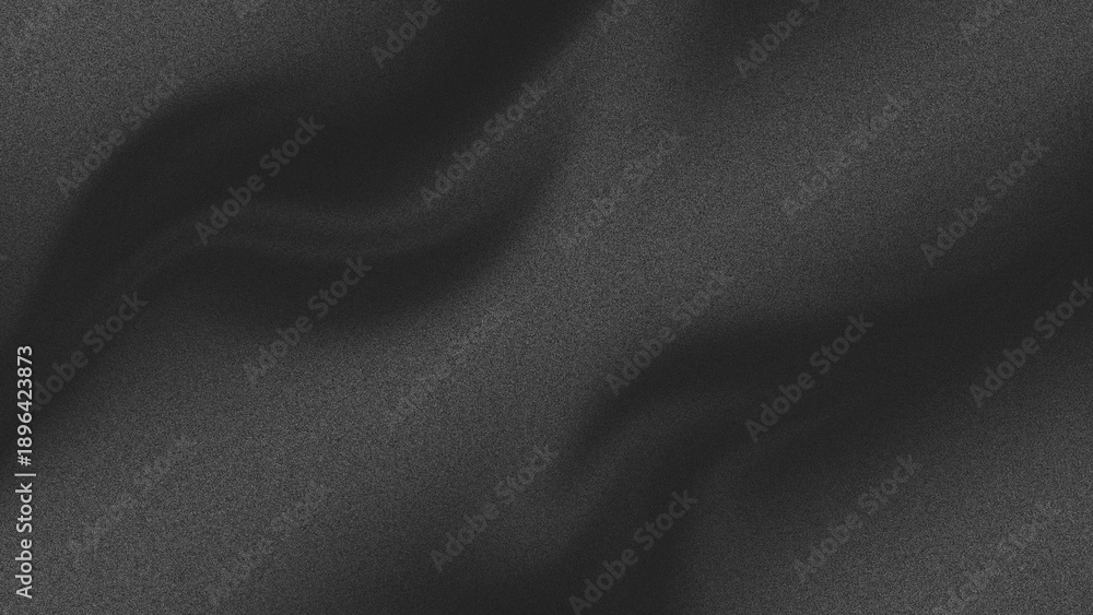 Fototapeta premium Abstract gray fabric texture with soft folds and subtle shadow play