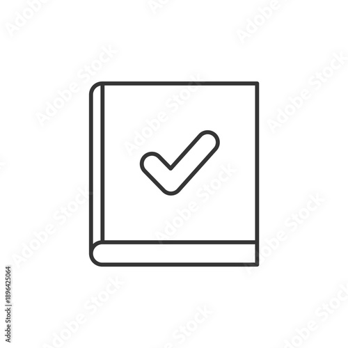 compliance guidelines vector icon. flat sign for mobile concept and web design. Symbol, logo illustration. Vector graphics