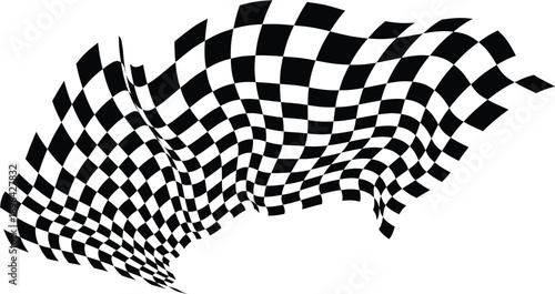 checkered racing flag
