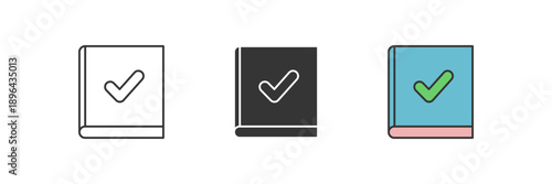 compliance guidelines icon. Line, solid and filled outline colorful version, outline and filled vector sign. Idea Symbol, logo illustration. Vector graphics